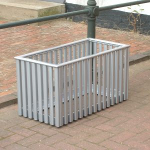 Metal stainless planter Bingham 2