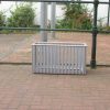 Metal stainless planter Bingham