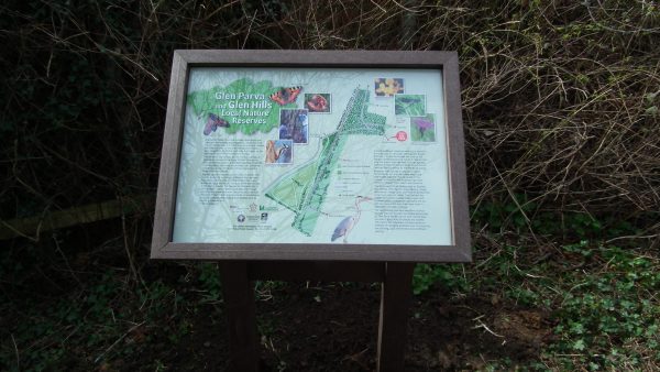 recycled notice lectern board 2
