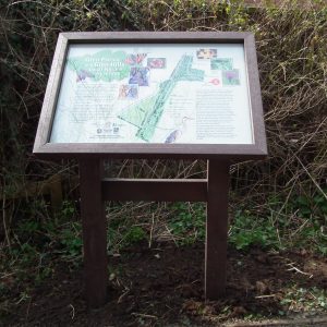 recycled notice lectern board 5