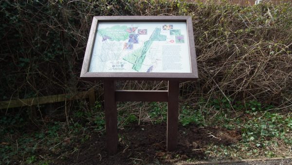 recycled notice lectern board 5