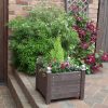 Recycled planter small steps