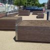 Recycled planter large square 2