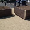Recycled planter large square