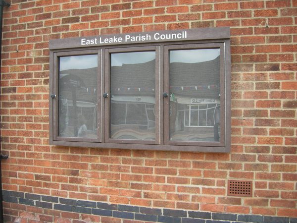 recycled notice board 3 door East Leake