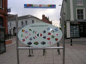 Metal stainless steel Rugby plaques sign