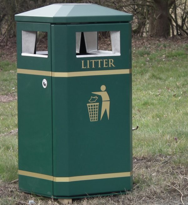 Metal stainless steel bin 3