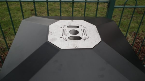 Metal stainless steel bin 6