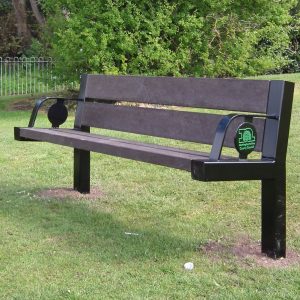 Recycled bench metal arms Jandale