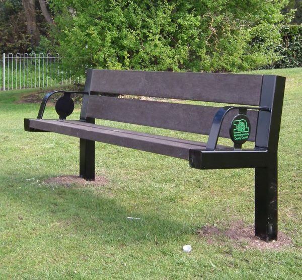 Recycled bench metal arms Jandale