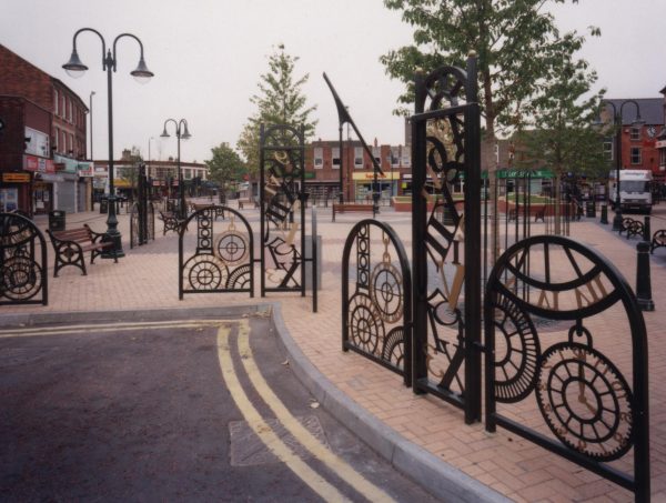 Metal fencing Sutton Town