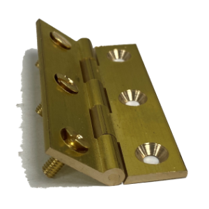Brass Hinge Including Brass C/Sink Screws