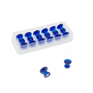 Magnet Pins Blue - 12 Per Pack