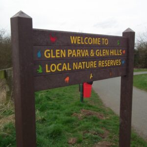 Slatted Sign