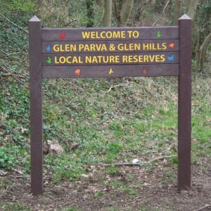 Recycled Plastic Signage